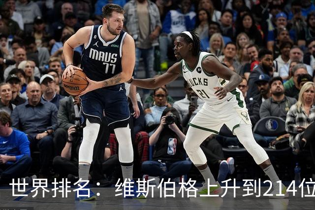 世界排名：维斯伯格上升到214位 米泽莲233位